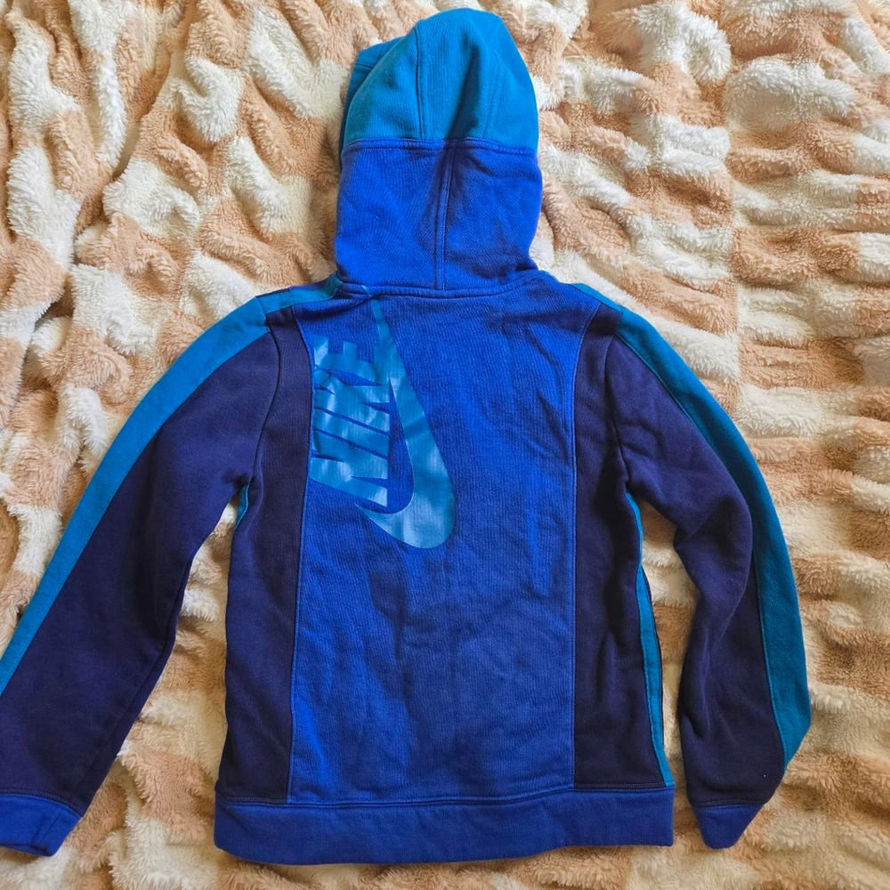 Blue Youth Medium Nike hoodie #kidsfashion - Picture 2 of 3